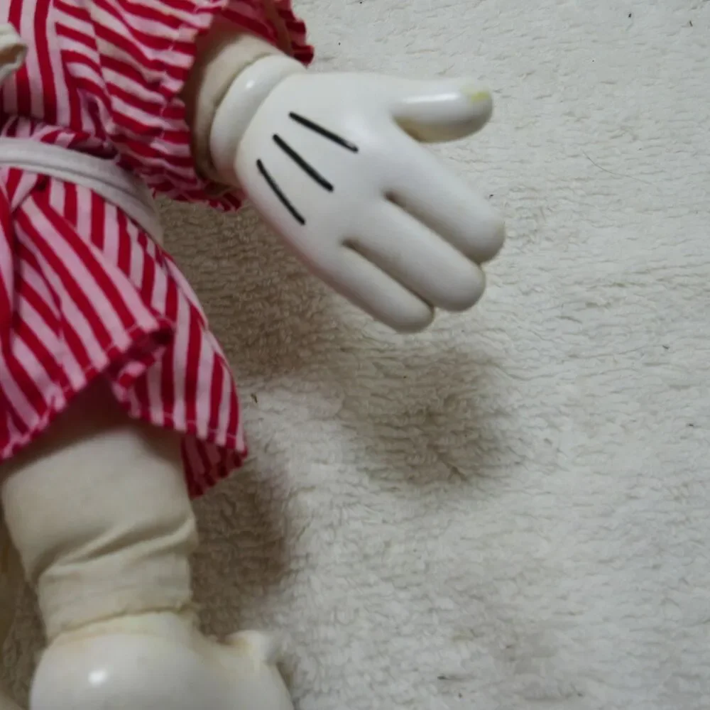 Mickey & Pals Dress-Ups plush doll Candy Striper Minnie Vintage Nurse Doll